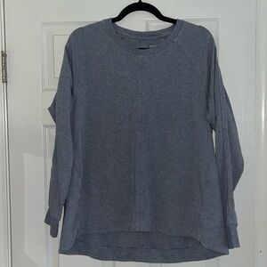 Athleta blue long sleeve top